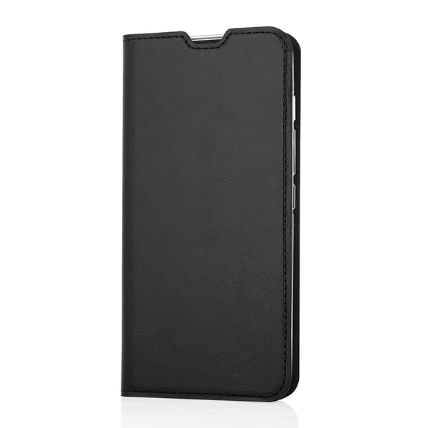 Wave Book Case, Motorola Moto G71 - case, Black