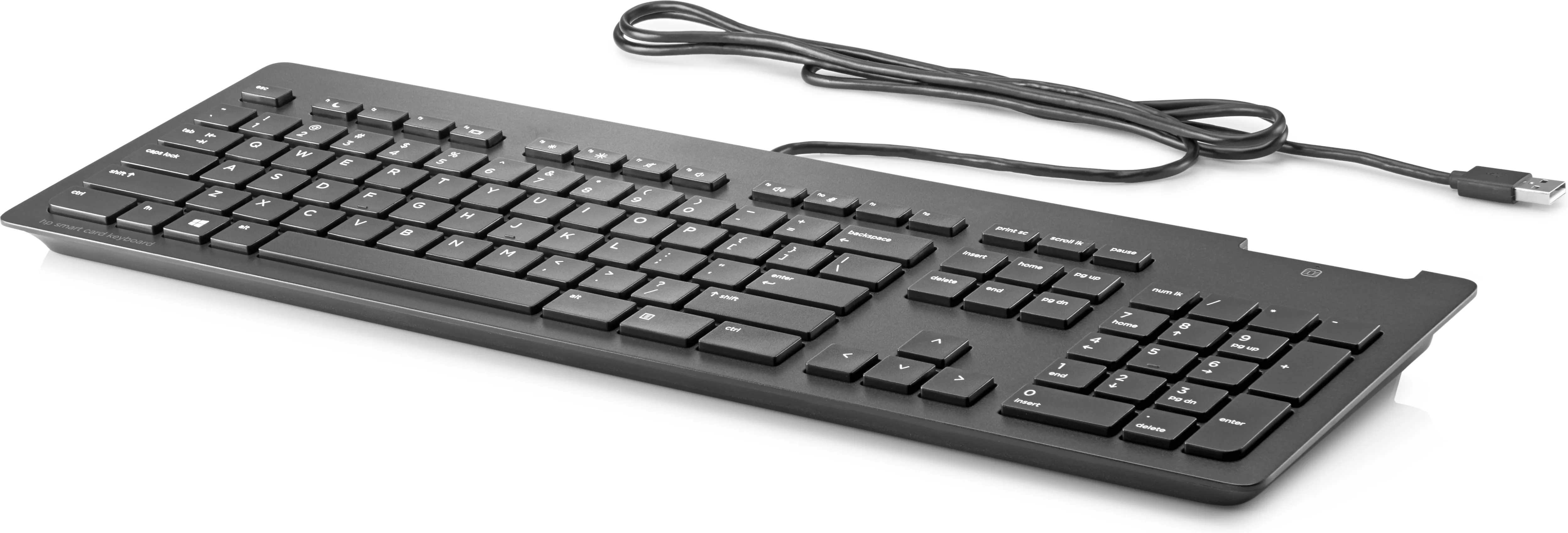 HP Business Slim SmartCard -mekaaninen ergonominen n&auml;pp&auml;imist&ouml;, musta