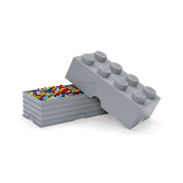 Room Copenhagen LEGO Storage Brick 8 grey - RC40041740