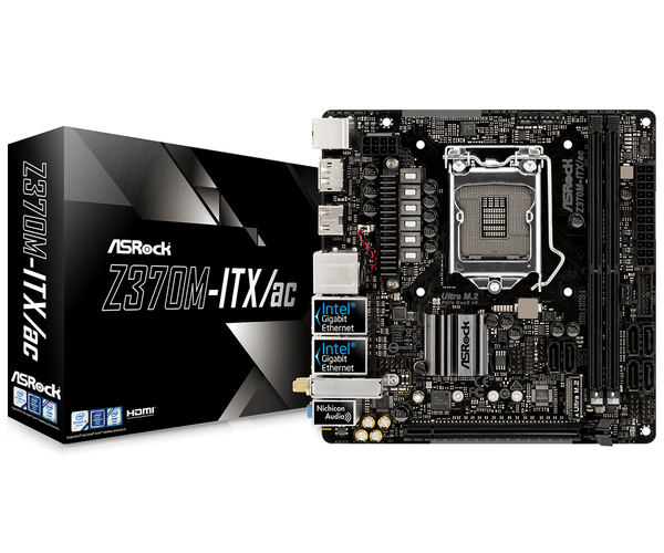 Asrock Z370M, mini-ITX motherboard