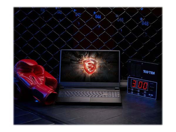 MSI 15.6" 240Hz GE65 Raider. 512GB M.2 SSD+1TB HDD, GeForce RTX 2070 8GB, Win 10 - gaming notebook