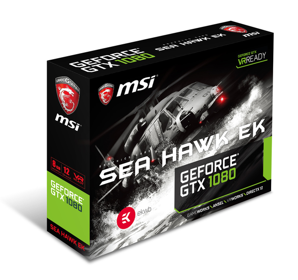 MSI GeForce GTX 1080 8GB - grafikkort