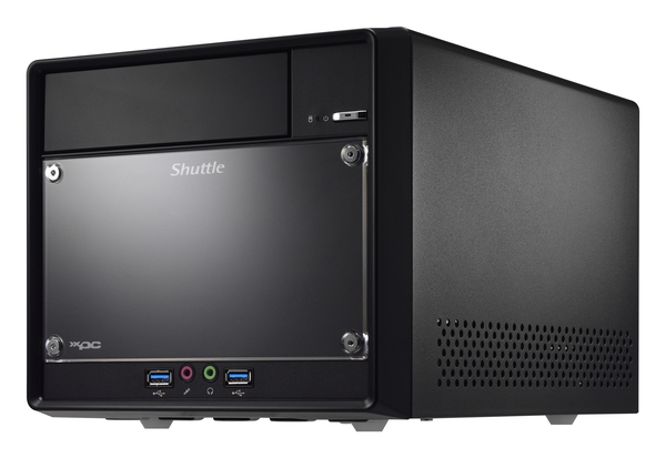 Shuttle XPC Barebone, Socket 1151, max 32GB RAM, 300W PSU, black