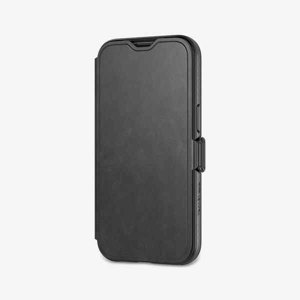 Tech21 Evo Wallet, iPhone 13 -suojakotelo, Musta