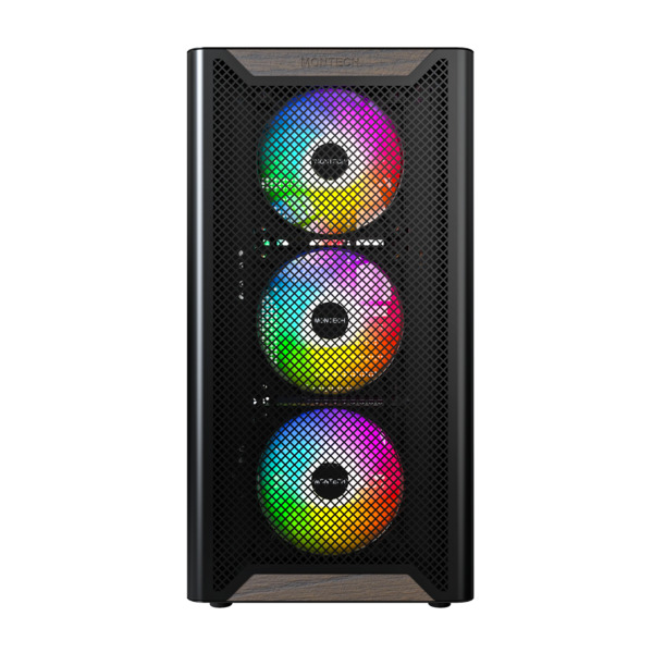 Montech XR Wood - midi case, Black