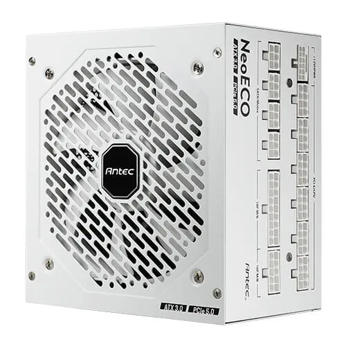 Antec NE1000G M White EC ATX3.0 -virtal&auml;hde, 80 Plus Gold