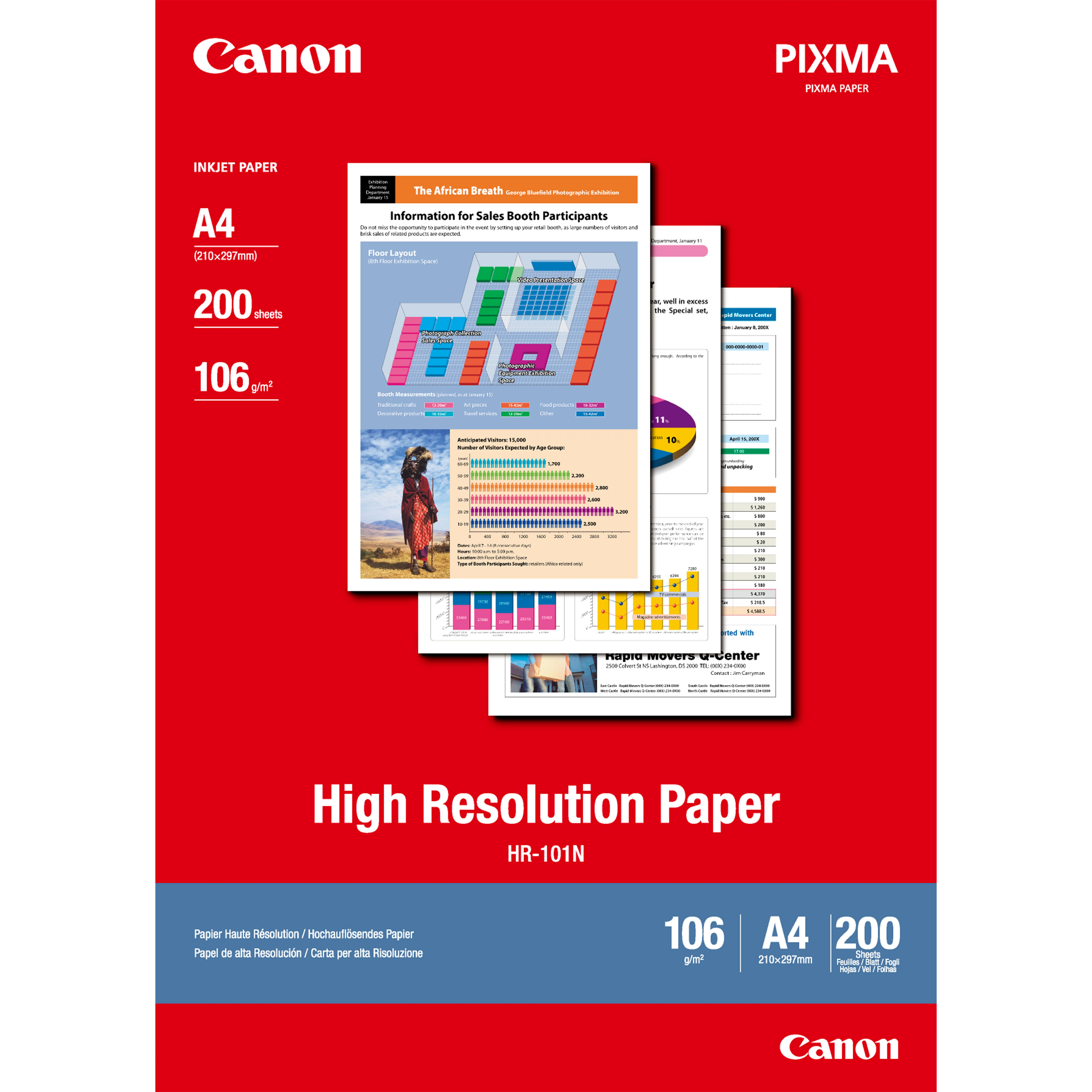 CANON HR-101N paper A4 200sheet