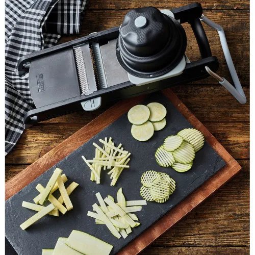 De Buyer Swing Plus All-purpose Slicer, Black