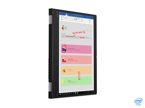 Lenovo 13,3" IPS Touch X13 YOGA, i5-10210U, 8GB RAM, 256GB M.2 SSD, WIn 10 Pro - notebook