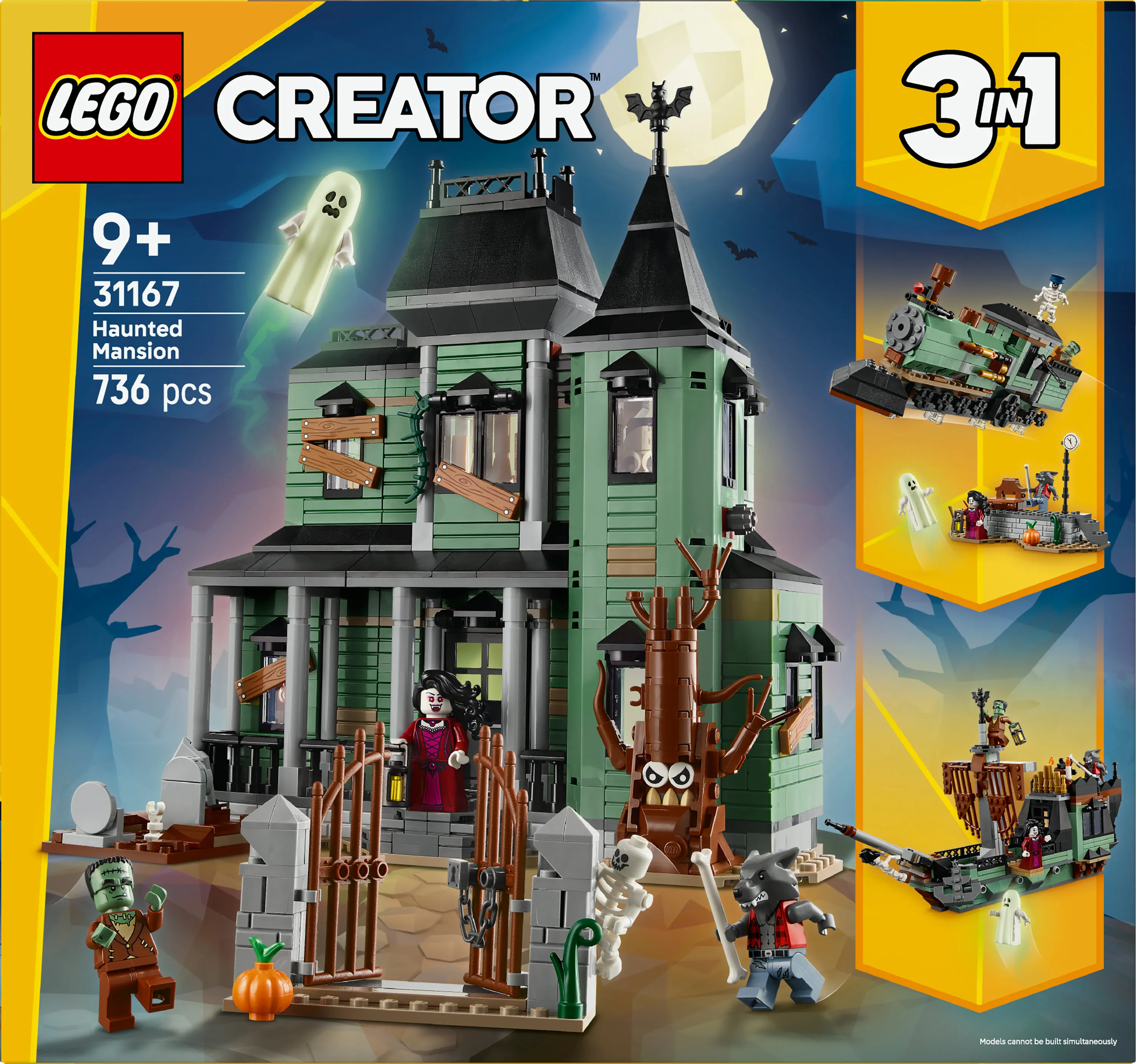LEGO Creator 3-in-1 Haamukartano 31167
