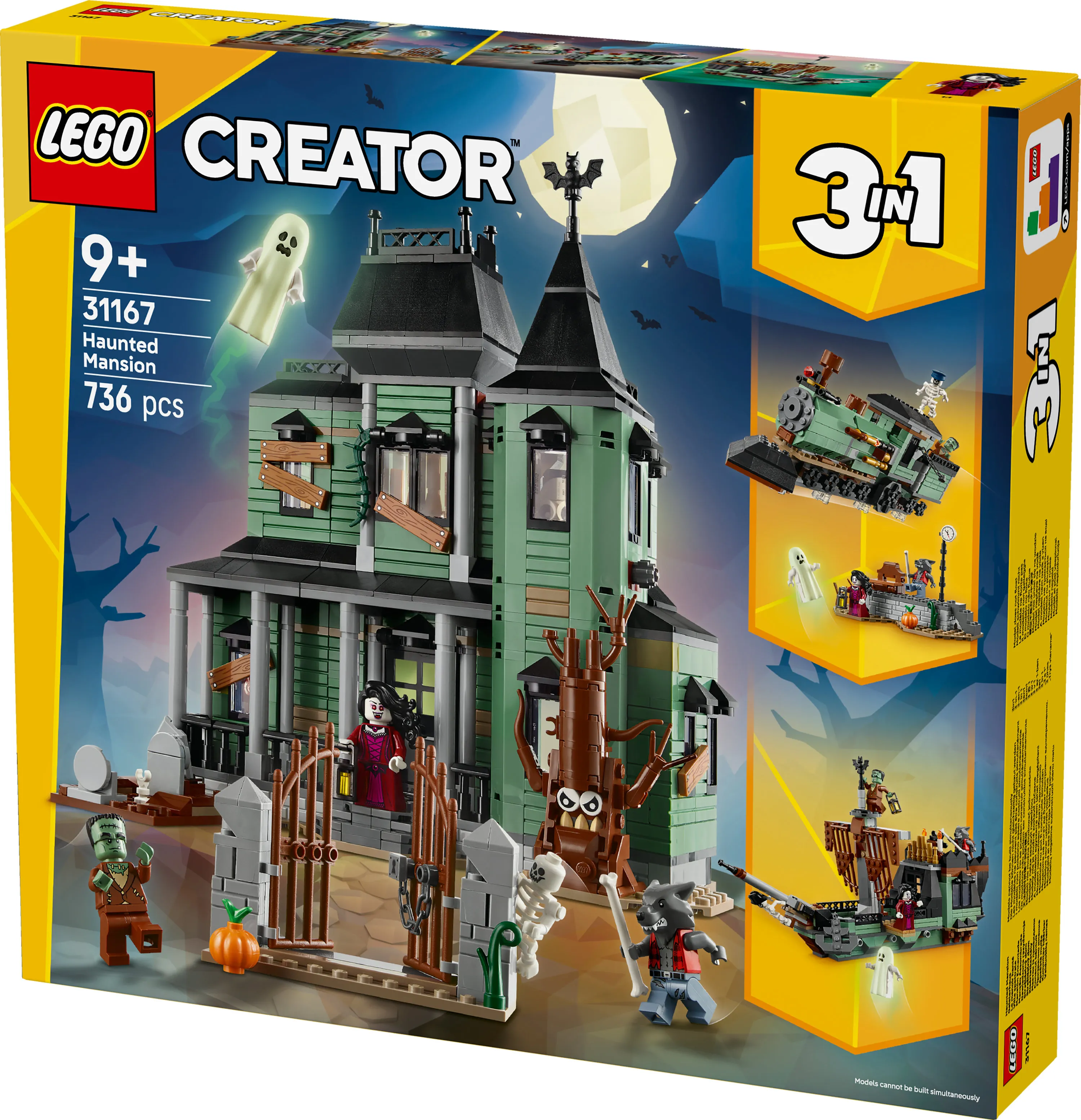 LEGO Creator 3-in-1 Haamukartano 31167