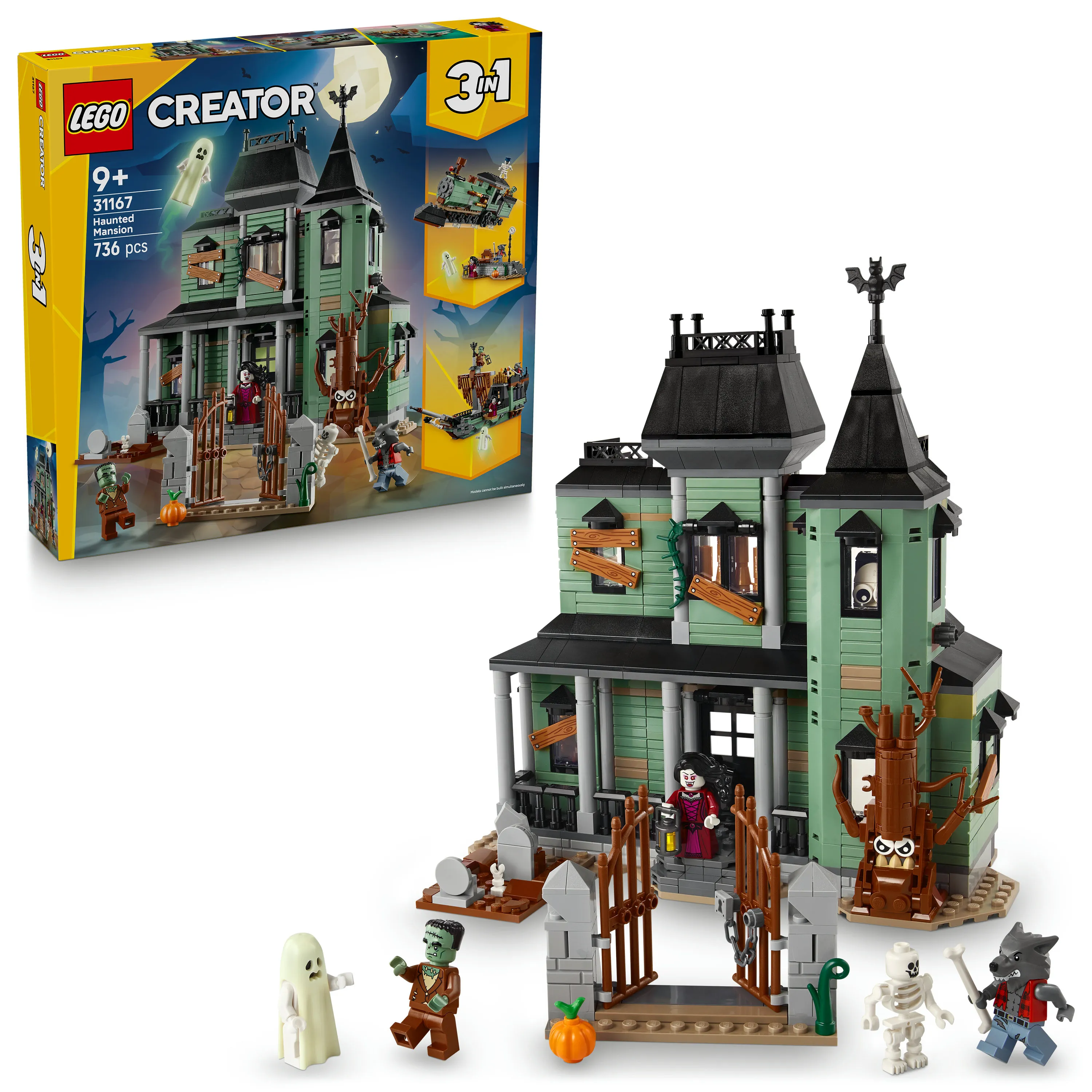 LEGO Creator 3-in-1 Haamukartano 31167