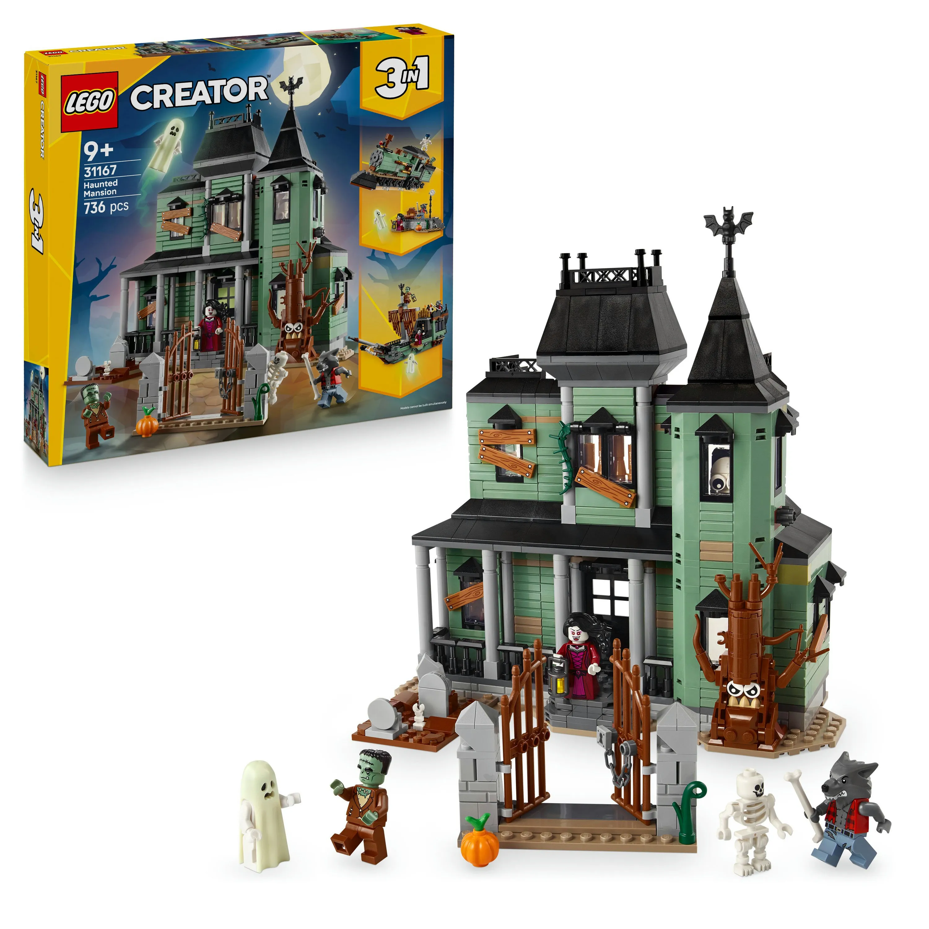 LEGO Creator 3-in-1 Haamukartano 31167
