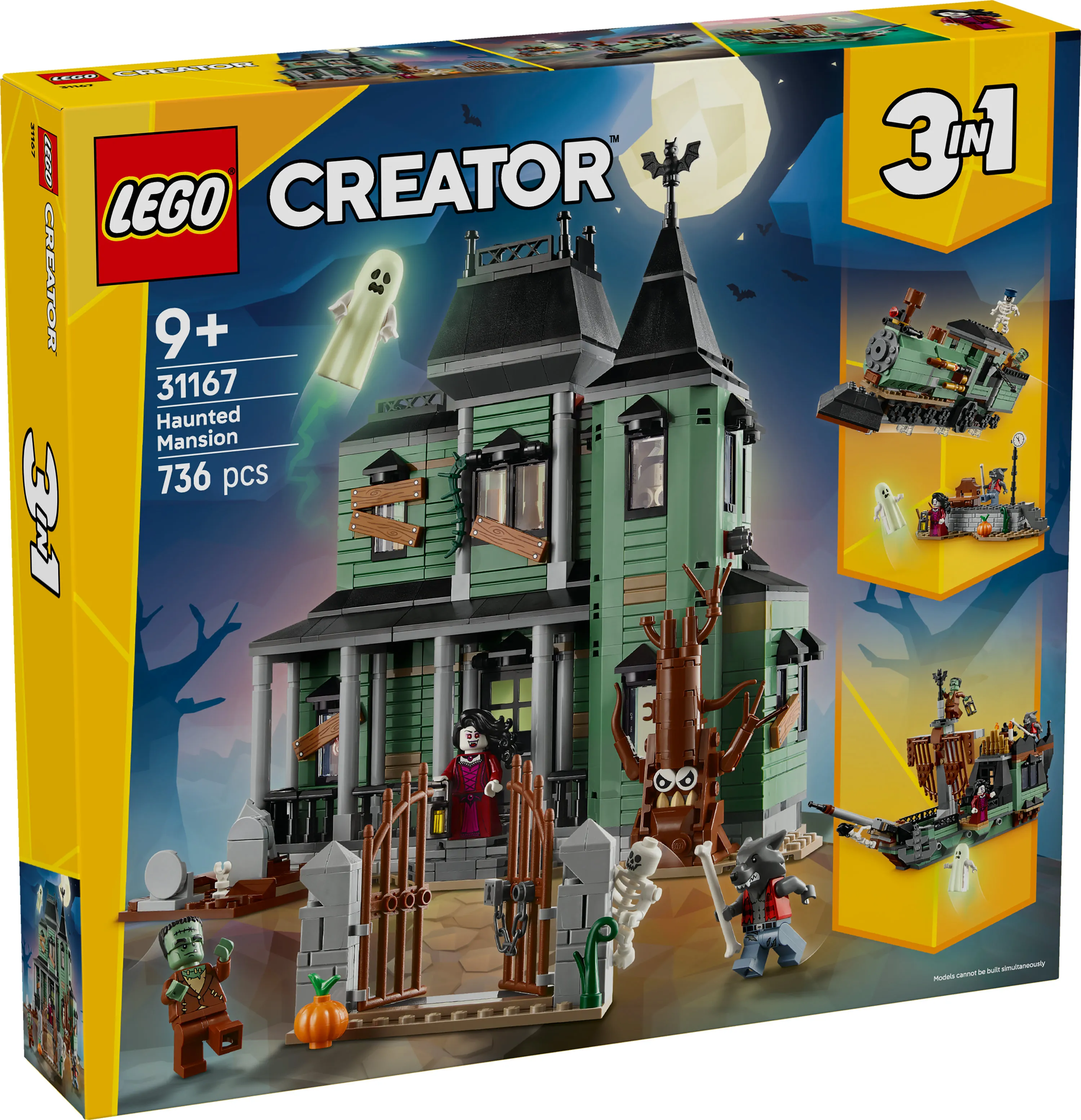 LEGO Creator 3-in-1 Haamukartano 31167