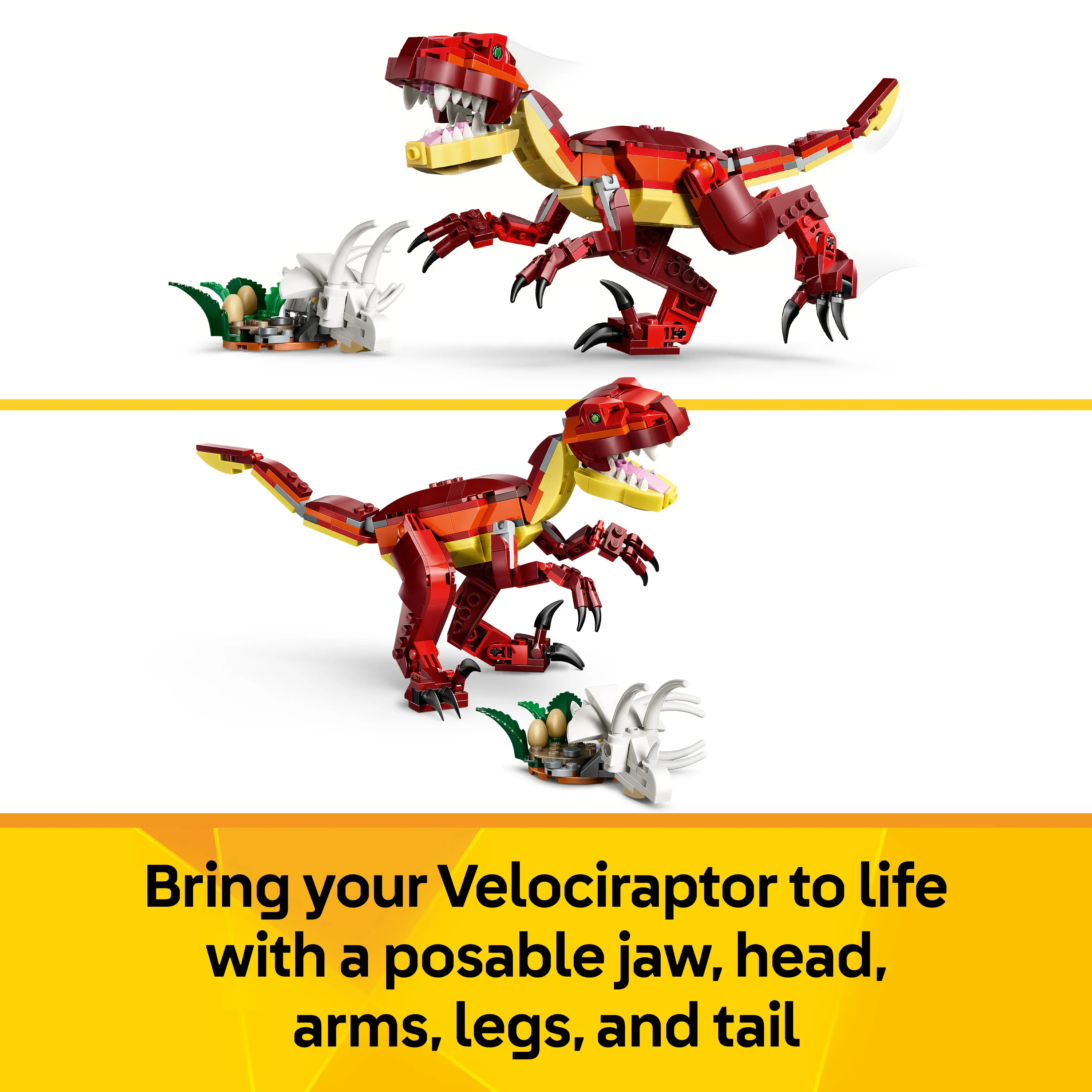 LEGO Creator Grym dinosaurie 31379