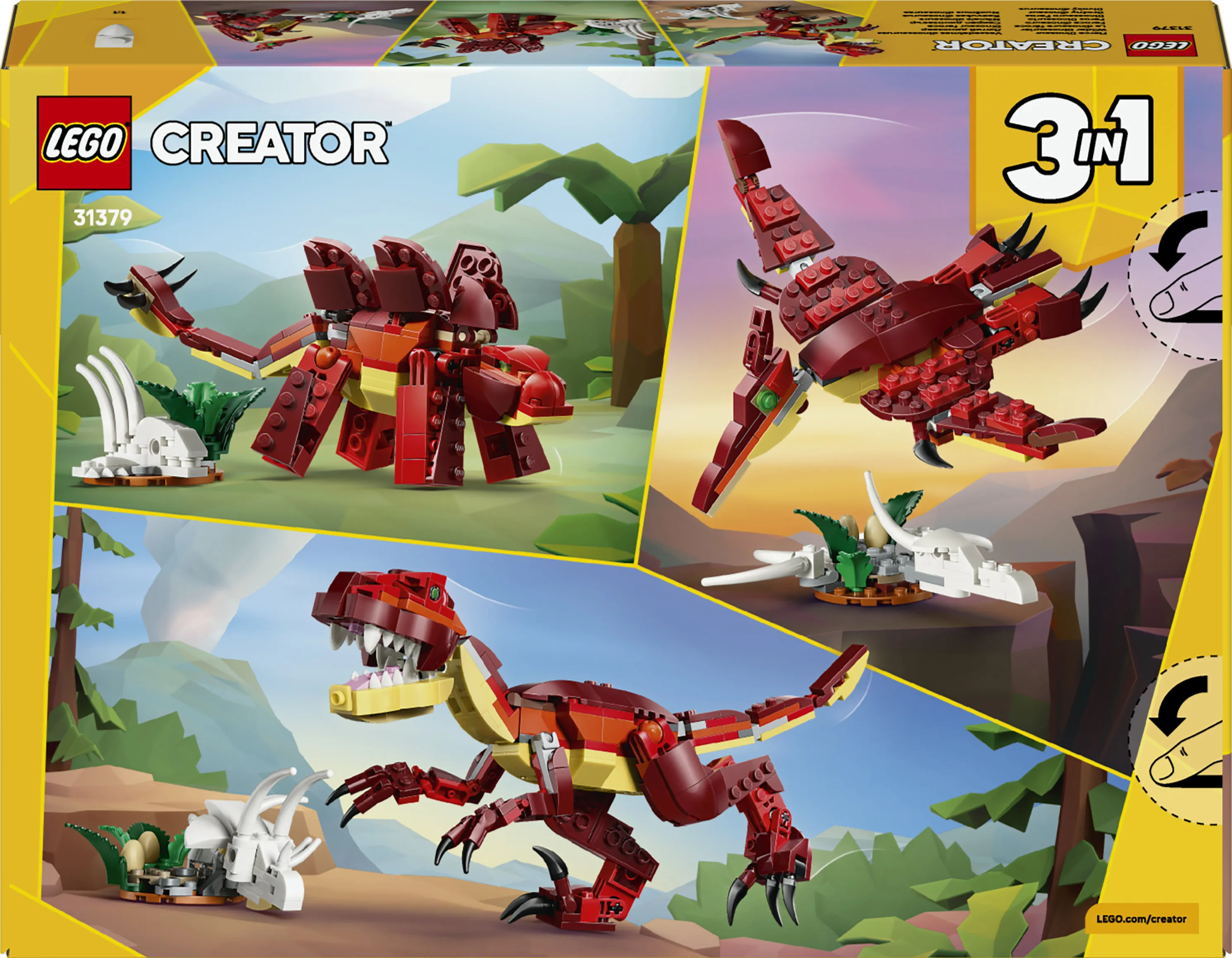 LEGO Creator Grym dinosaurie 31379