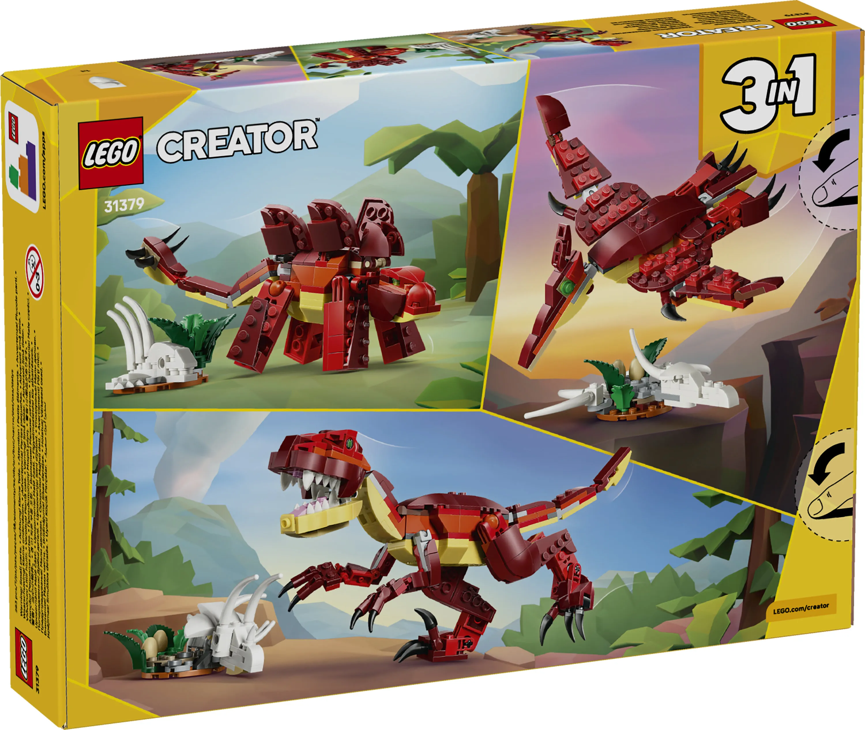 LEGO Creator Grym dinosaurie 31379