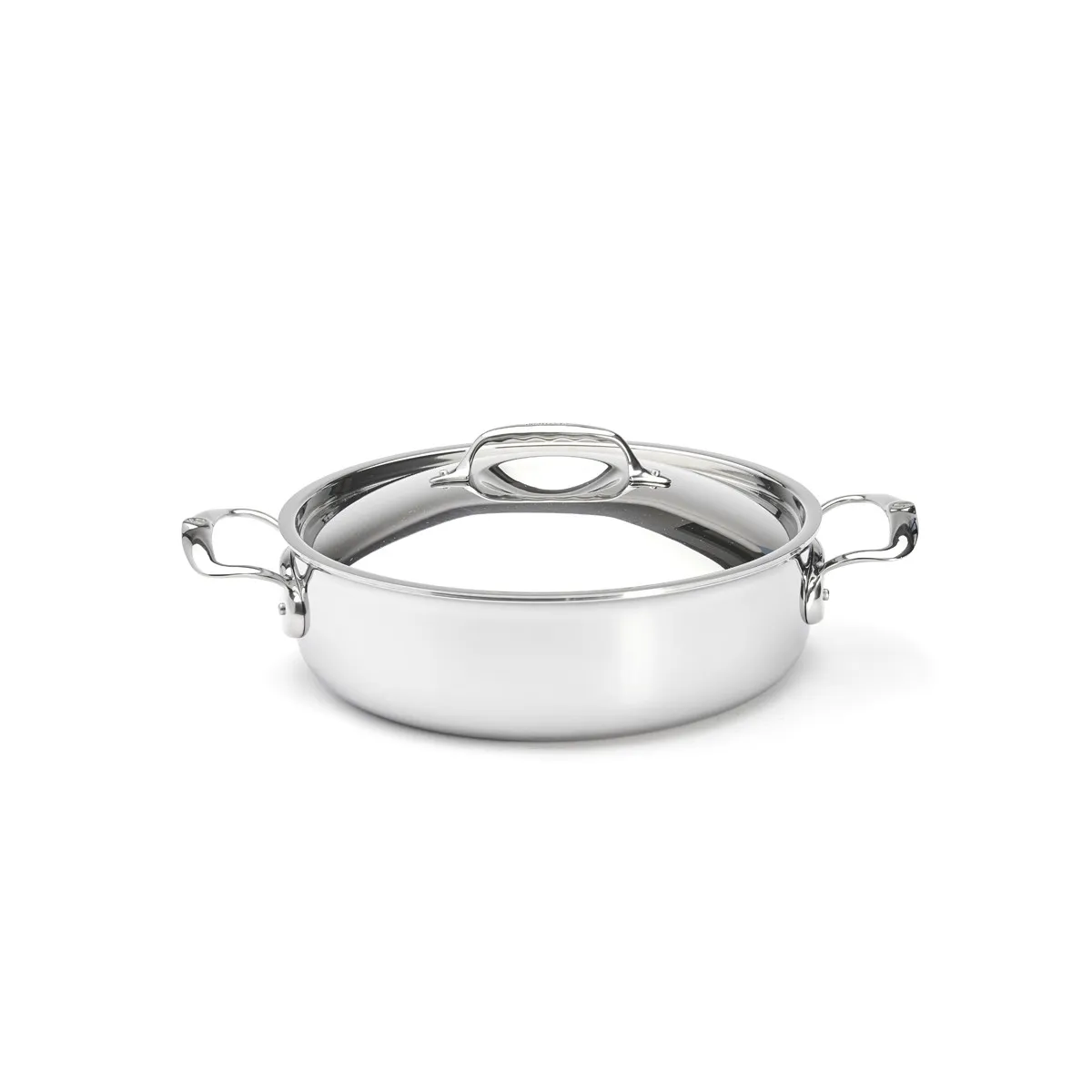 de Buyer Affinity rostfri gryta med lock 28 cm