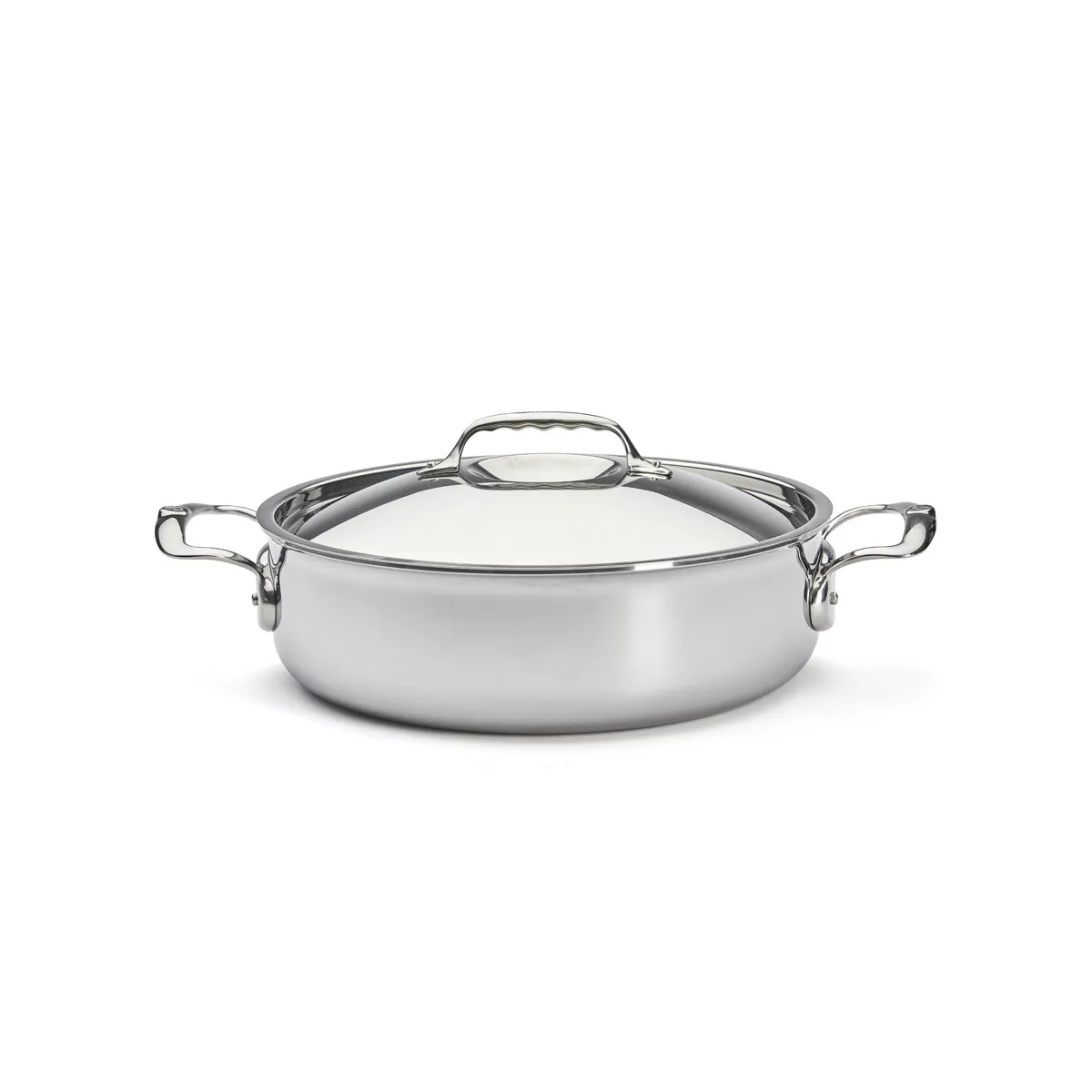de Buyer Affinity rostfri gryta med lock 28 cm