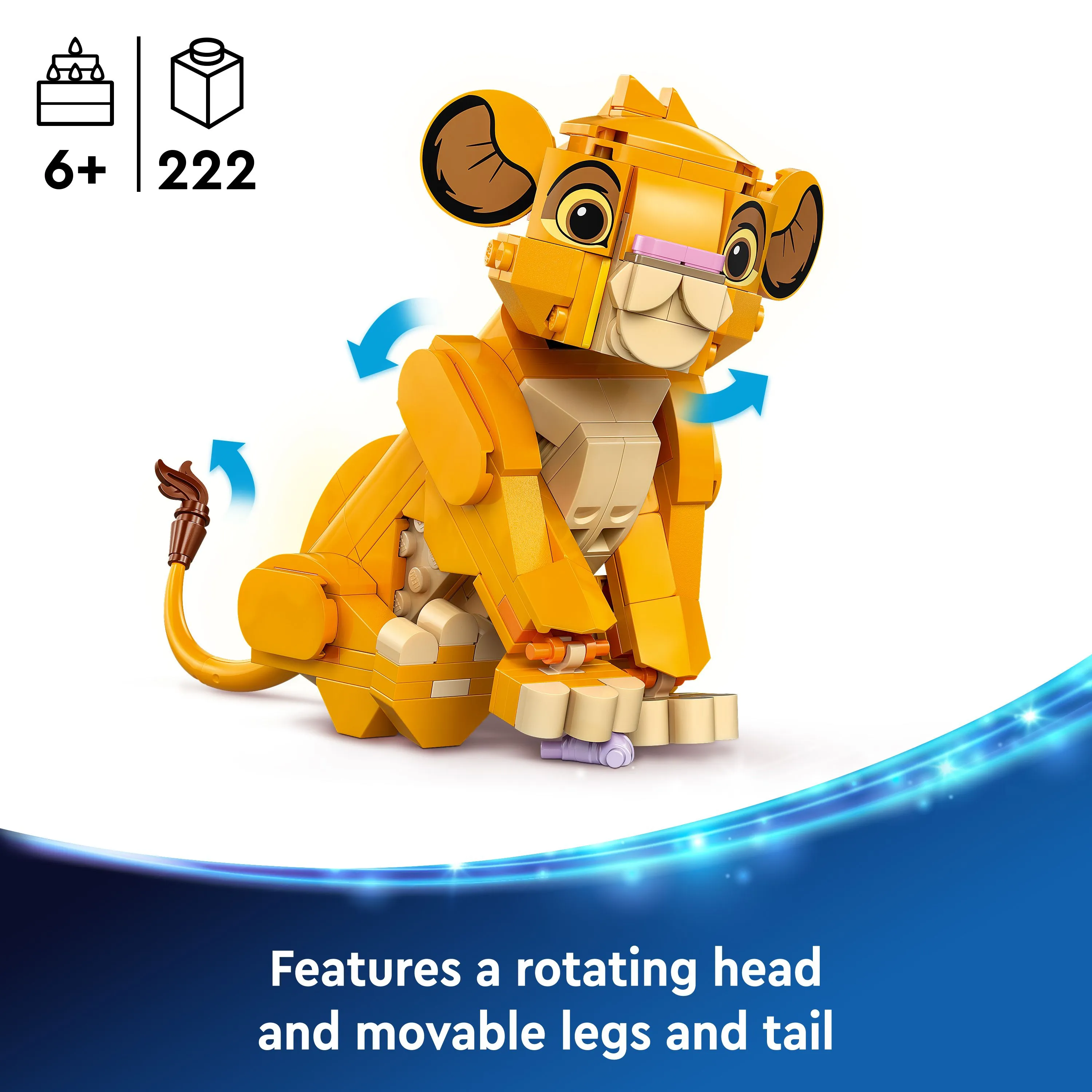 LEGO Disney Lion Cub Simba 43243