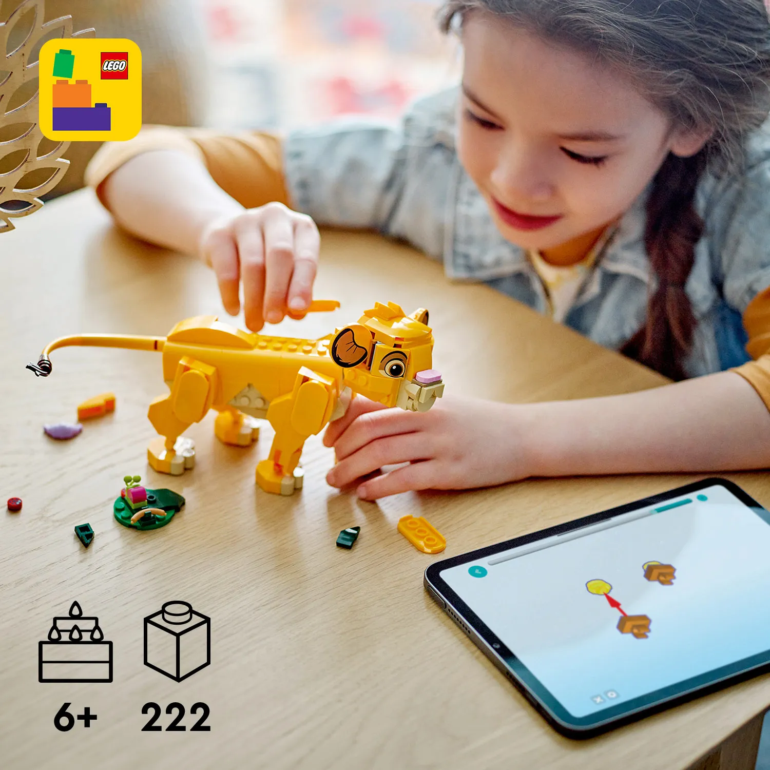 LEGO Disney Leijonanpentu Simba 43243