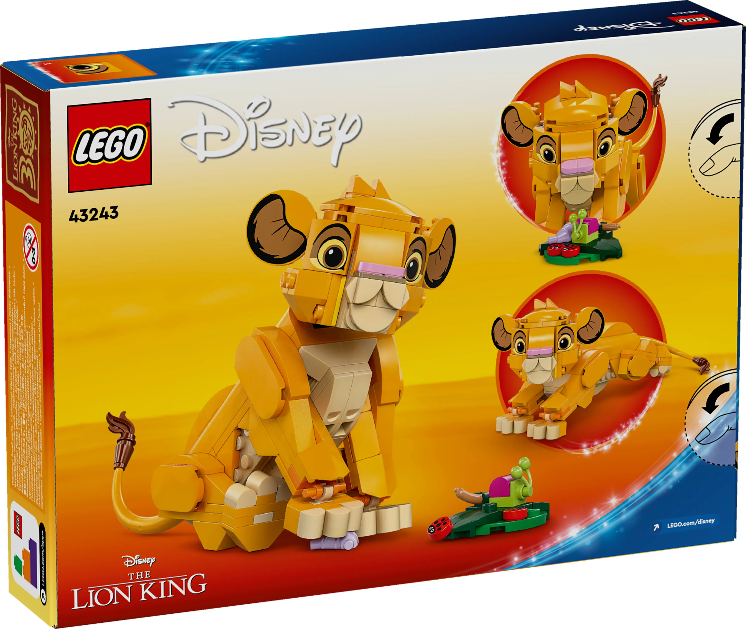 LEGO Disney Lion Cub Simba 43243