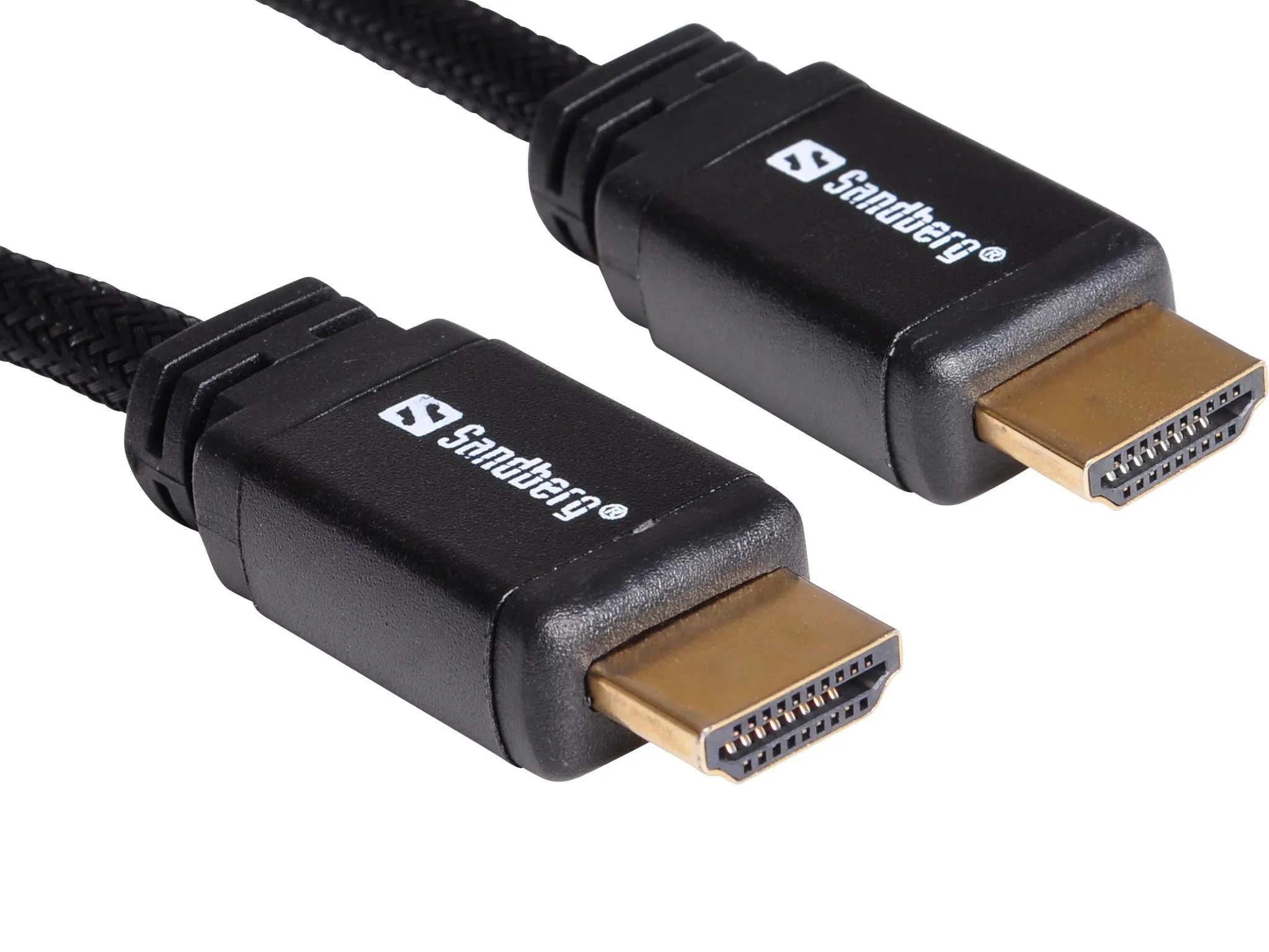 Sandberg HDMI &ndash; HDMI 2.0 - cable, 2 m, Black
