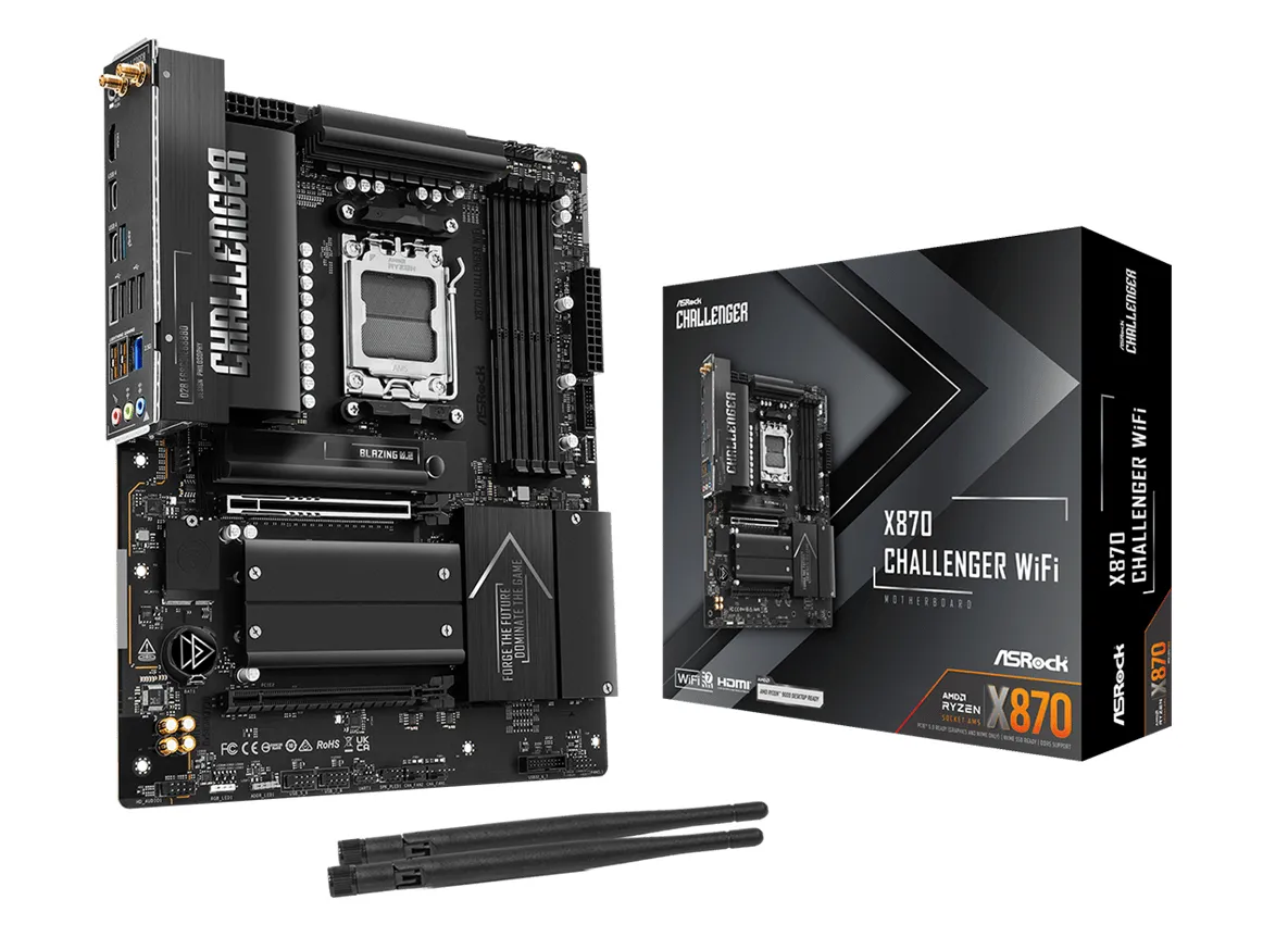 ASRock X870 Challenger WiFi 7 AM5 ATX -emolevy