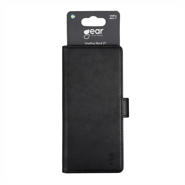 GEAR Wallet, OnePlus Nord 2T -lompakkokotelo, Musta