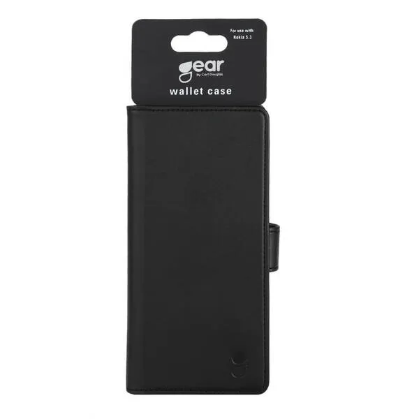 GEAR Wallet, Nokia 5.3 -lompakkokotelo, Musta