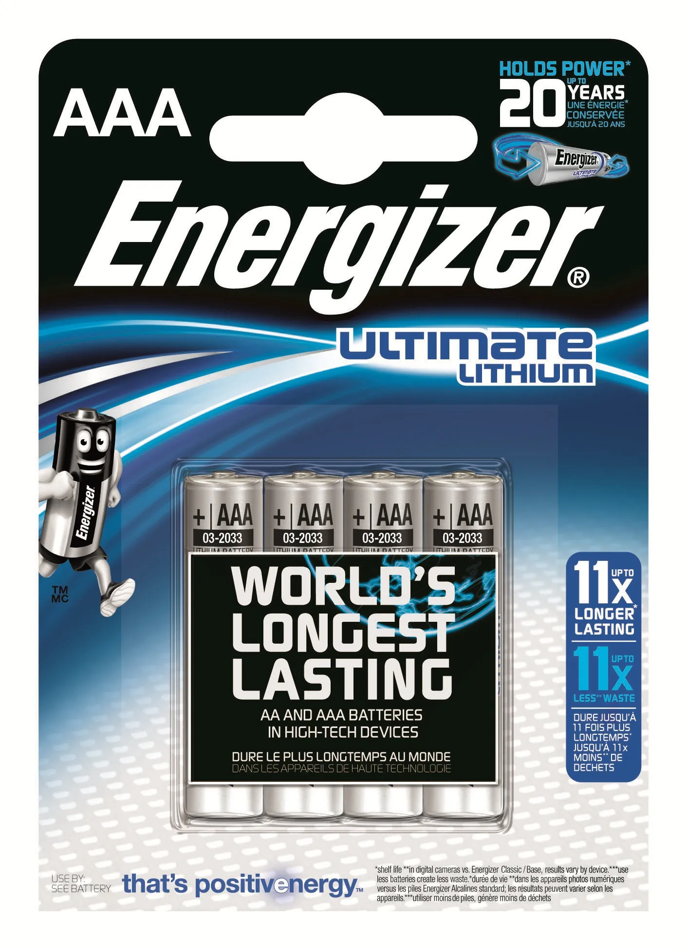 ENERGIZER Ultim Lithium AAA