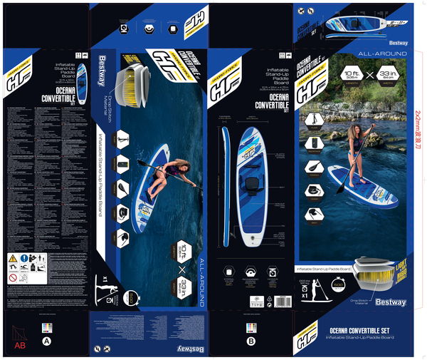Bestway Hydro-Force Oceana SUP - set