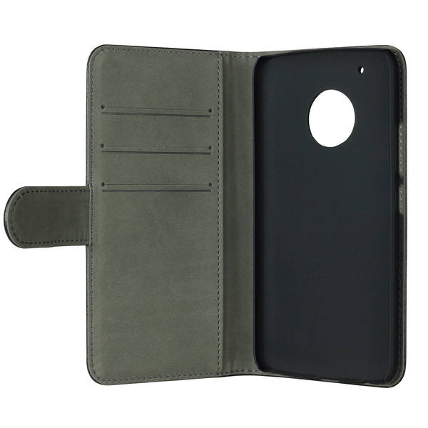 GEAR Wallet, Moto G5 Plus - Wallet Case, Black