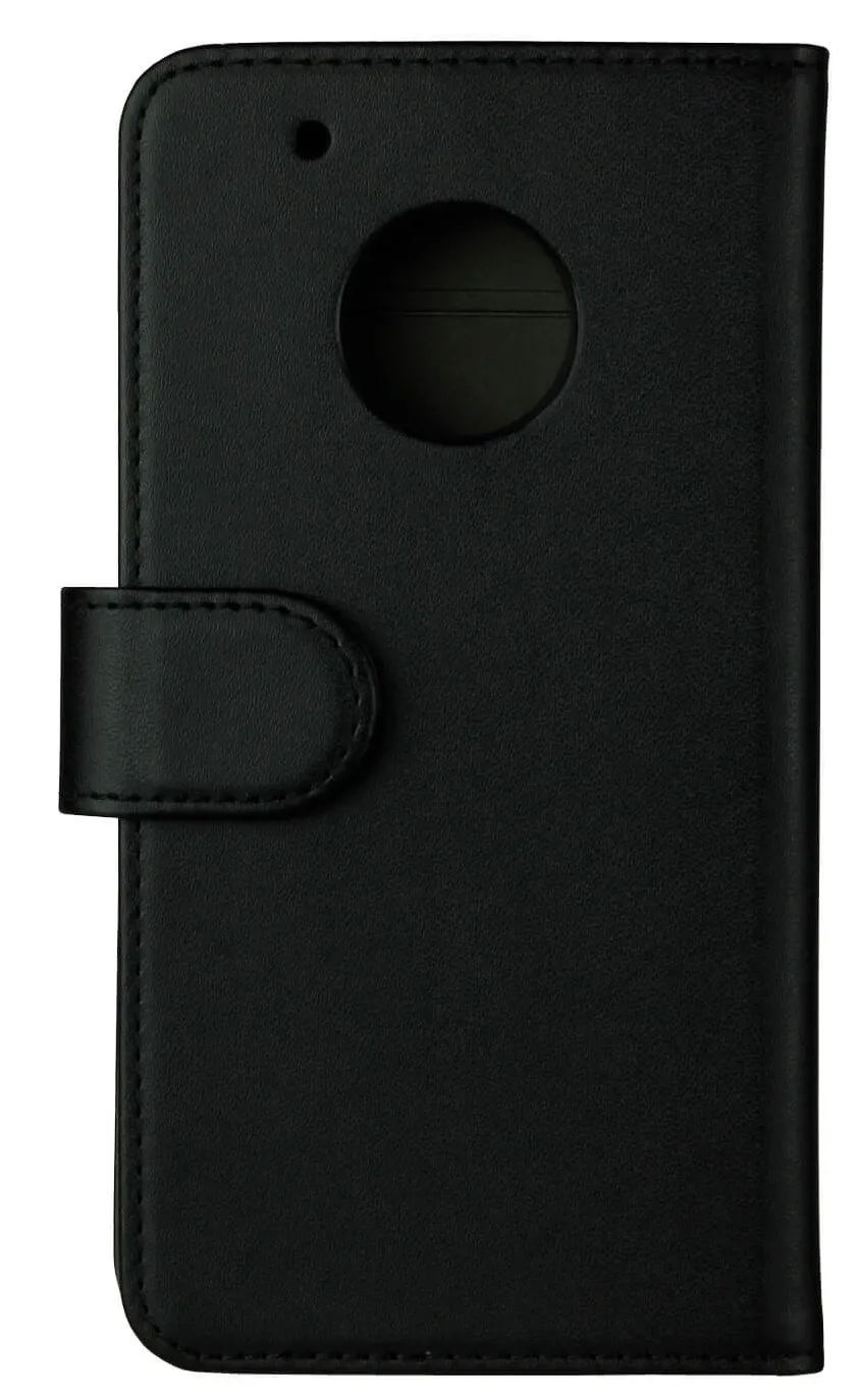 GEAR Wallet, Moto G5 Plus - Wallet Case, Black
