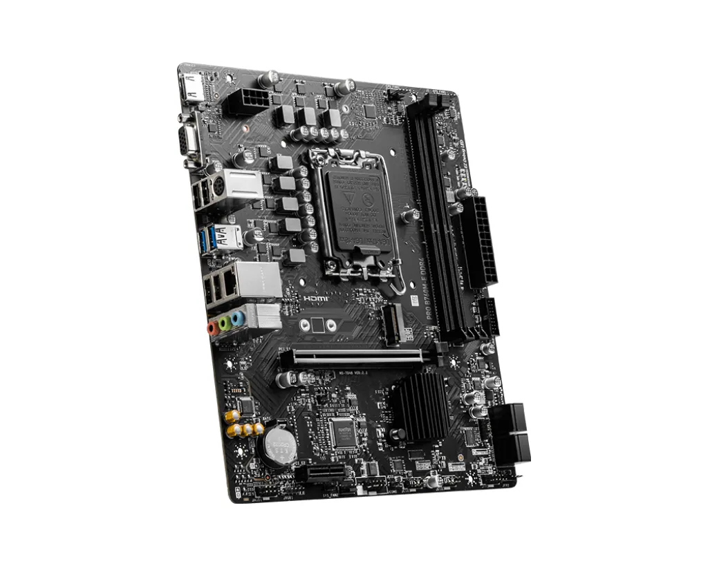 MSI PRO B760M-E DDR4 LGA1700 mATX - moderkort