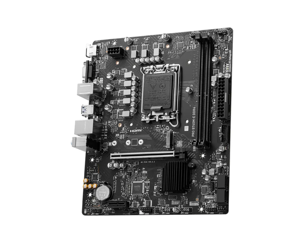 MSI PRO B760M-E DDR4 LGA1700 mATX - moderkort