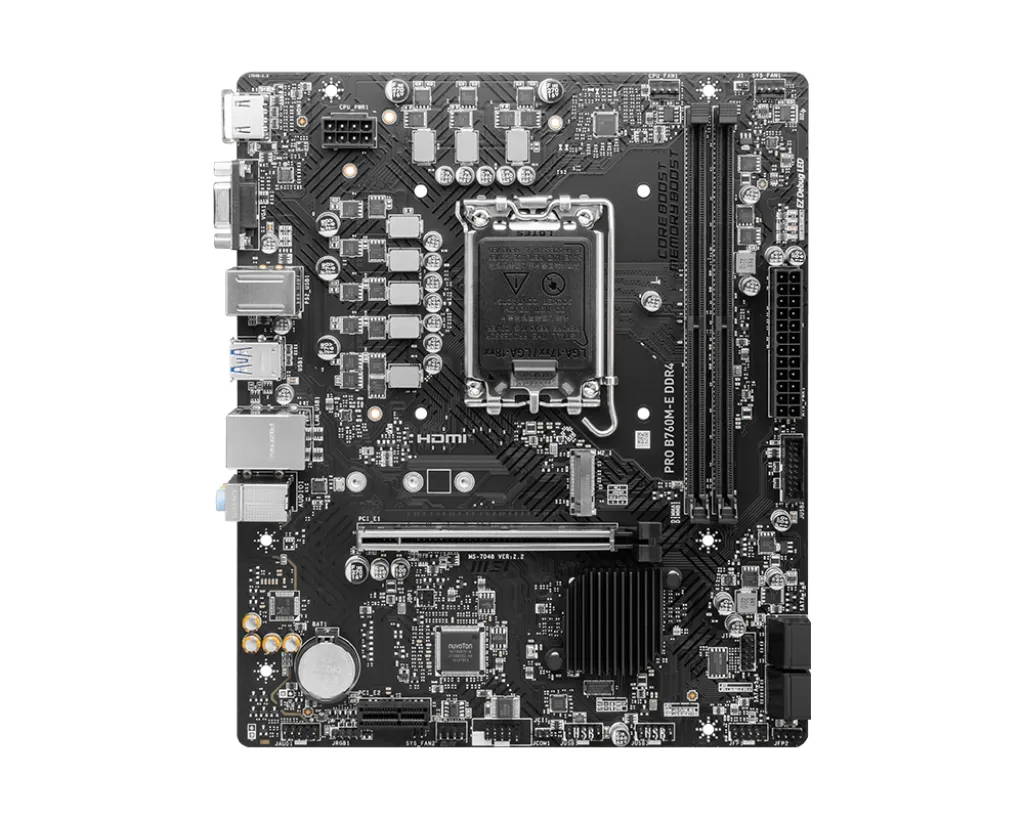 MSI PRO B760M-E DDR4 LGA1700 mATX - moderkort