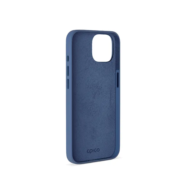 Epico Mag+ Leather Case, iPhone 15 Plus -suojakuori, Sininen