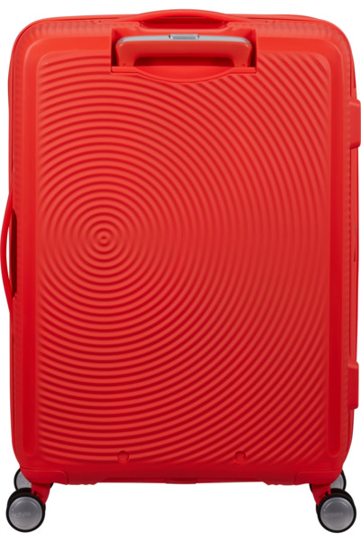 American Tourister Soundbox 67 cm Medium Expandable Polypropylene Luggage, Neon Orange