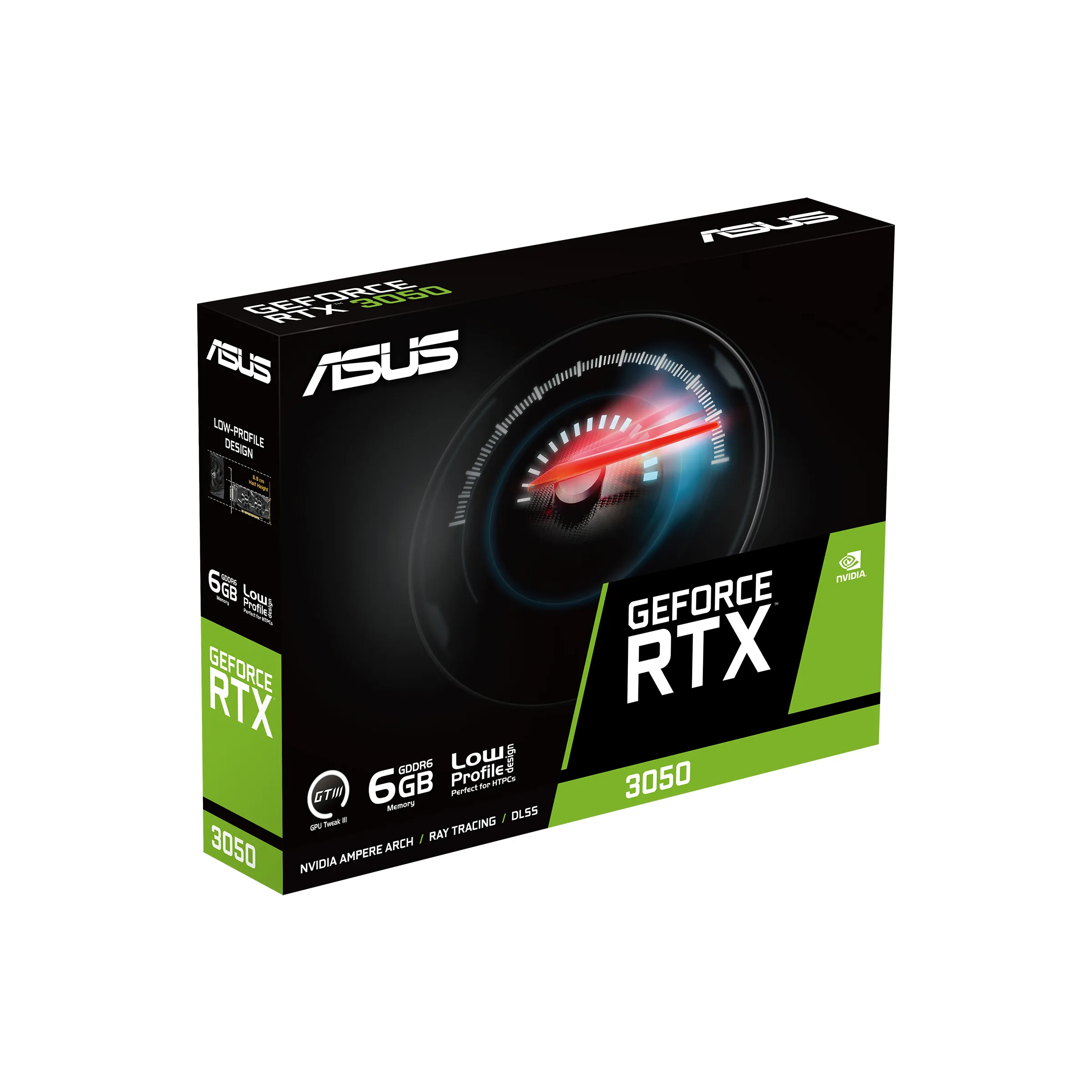 Asus GeForce RTX 3050 Low Profile Bracket 6 Gt -n&auml;yt&ouml;nohjain