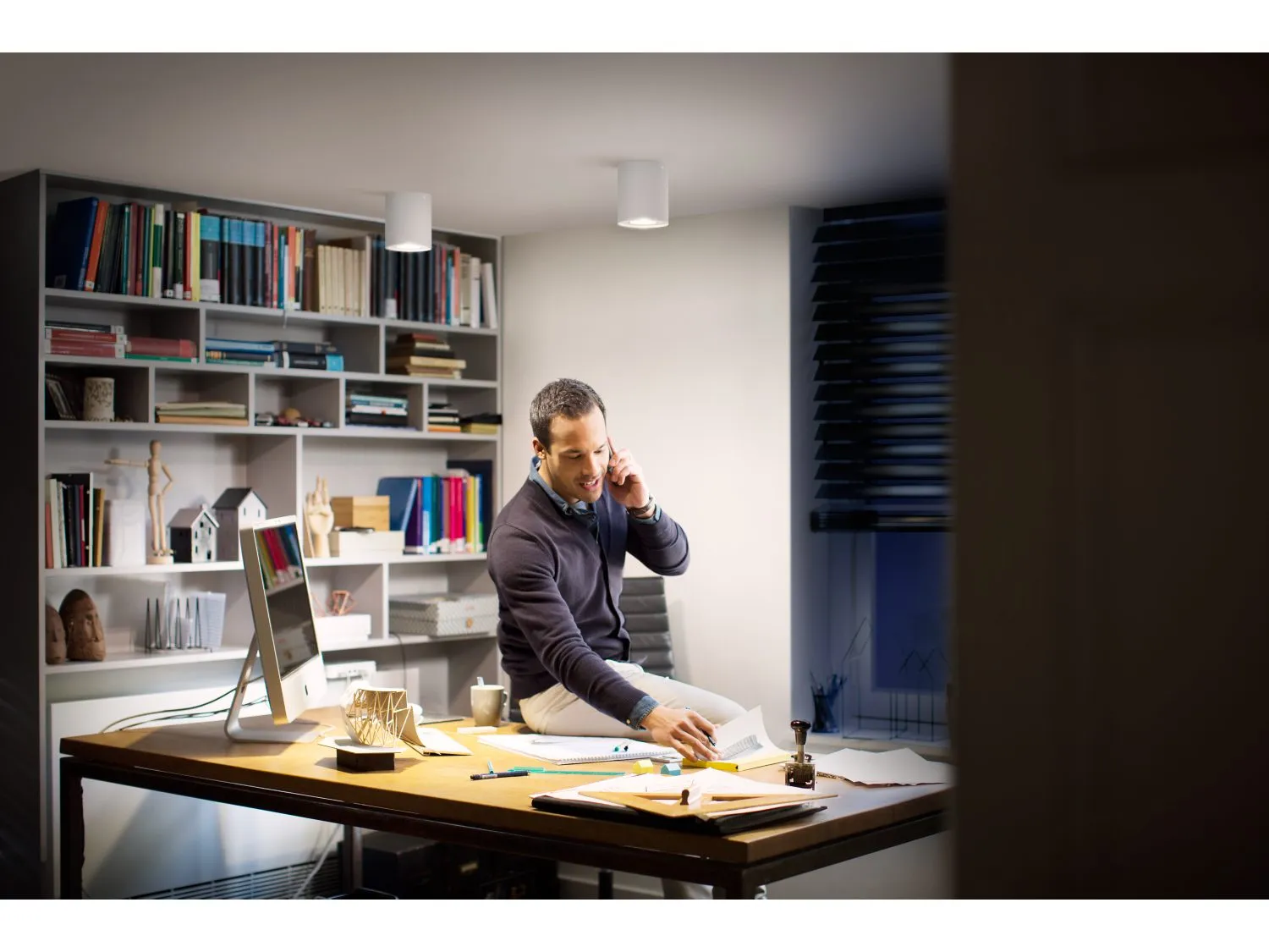 PHILIPS PILLAR HUE EXT. SPOT SINGLE SPOT WHITE 1