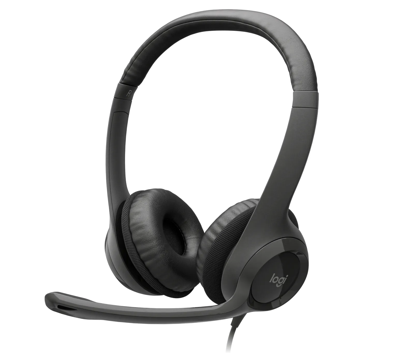 Logitech H390 USB - headset, black