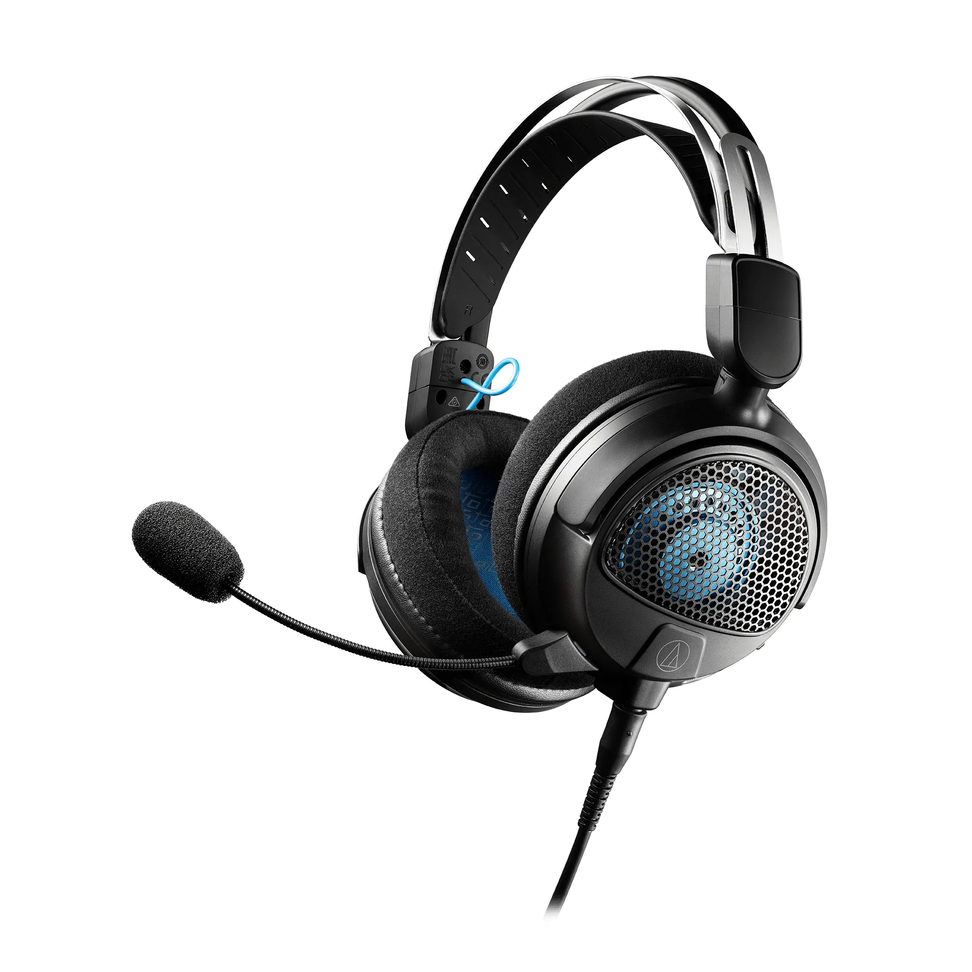 Audio-Technica ATH-GDL3BK -pelikuulokemikrofoni, musta