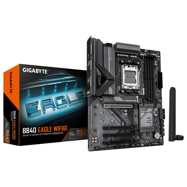 Gigabyte B840M D3HP WF6E WiFi 6E AM5 mATX Motherboard