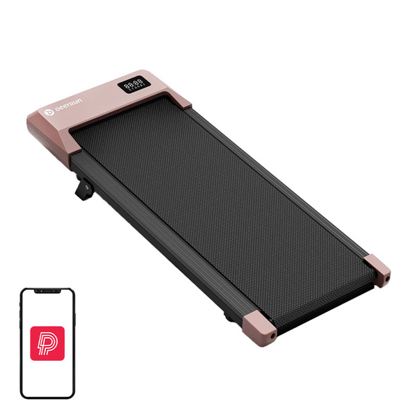 DEERRUN Q2 Urban Plus Electric Treadmill, Pink Rosegold