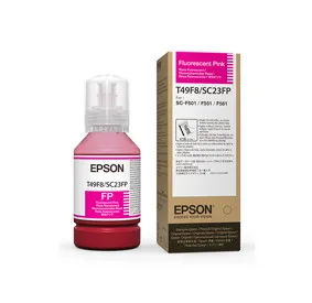 Epson UltraChrome Dye Sublimation T49F800 bl&auml;ckpatron, 140 ml, fluorescerande rosa