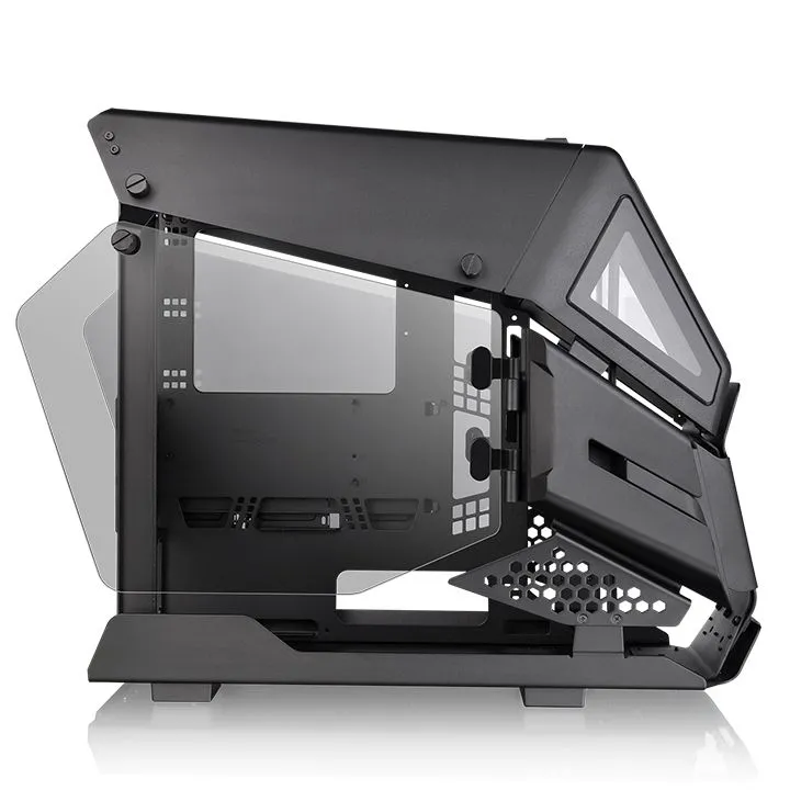 Thermaltake AH T200 - MicroTower case, window, Black