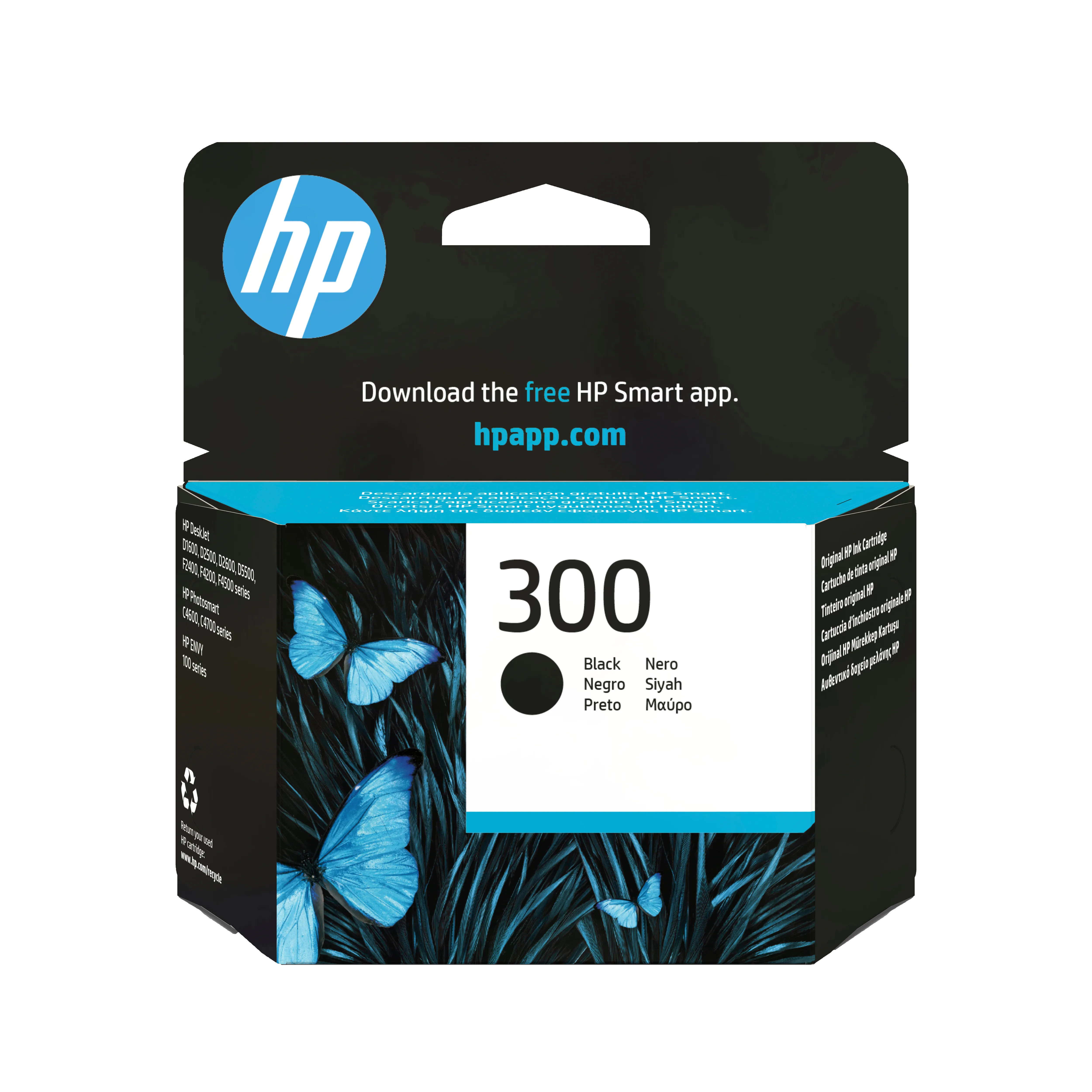 HP 300 ink cartridge, 4 ml, Black