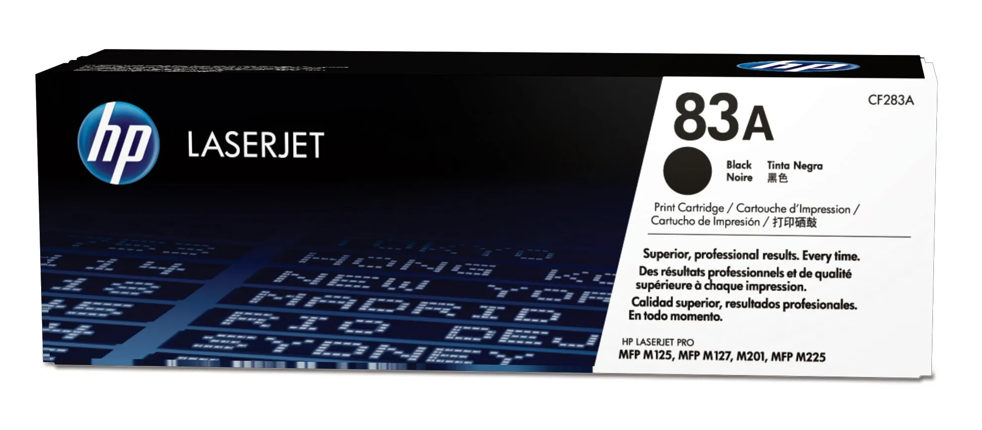 HP 83A Black Toner (CF283A) LJ Pro MFP M127 M125 1500 pages