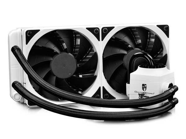 Deepcool Captain 240 EX RGB White AIO-nestej&auml;&auml;hdytysratkaisu prosessorille